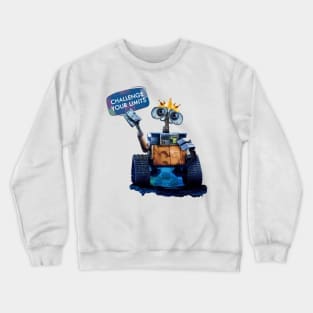 motivational robot Crewneck Sweatshirt